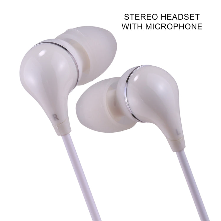 ALEXPRO E100i 1.2m In-Ear Extra Bass Stereo Wired Control Earphones with Mic, For iPhone, iPad, Galaxy, Huawei, Xiaomi, LG, HTC and Other Smartphones