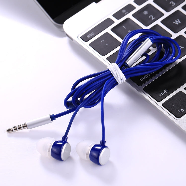 ALEXPRO E110i 1.2m In-Ear Bass Stereo Wired Control Earphones with Mic, For iPhone, iPad, Galaxy, Huawei, Xiaomi, LG, HTC and Other Smartphones