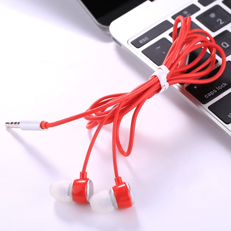 ALEXPRO E110i 1.2m In-Ear Bass Stereo Wired Control Earphones with Mic, For iPhone, iPad, Galaxy, Huawei, Xiaomi, LG, HTC and Other Smartphones
