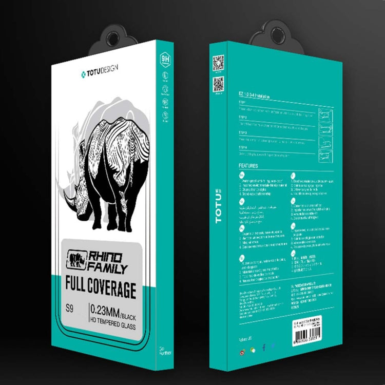 TOTUDESIGN for Galaxy S9 0.23mm 9H Hardness Explosion-proof Tempered Glass Film