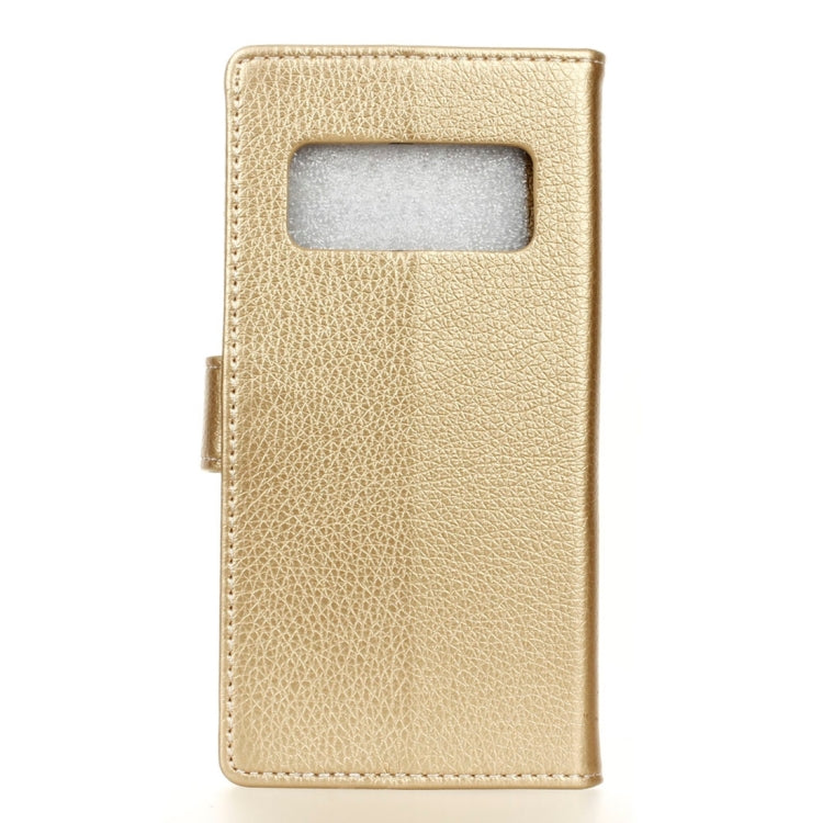 For Galaxy Note 8 Litchi Texture Horizontal Flip Leather Case with Holder & Card Slots & Wallet & Photo Frame