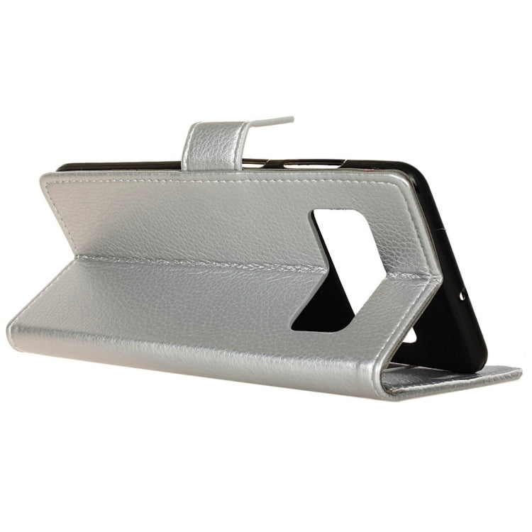 For Galaxy Note 8 Litchi Texture Horizontal Flip Leather Case with Holder & Card Slots & Wallet & Photo Frame