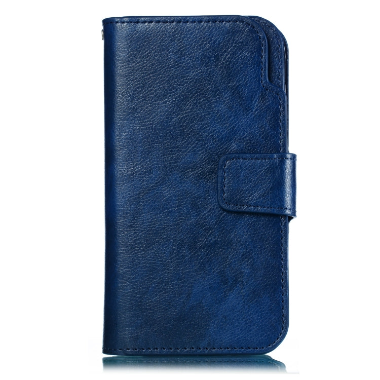 Litchi Texture Horizontal Flip Leather Case for Galaxy J3 (2018), with Holder & Nine Card Slots & Wallet