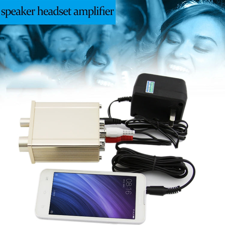 ALEXPRO DS-11 Portable Big Power Stereo Headphone Amplifier