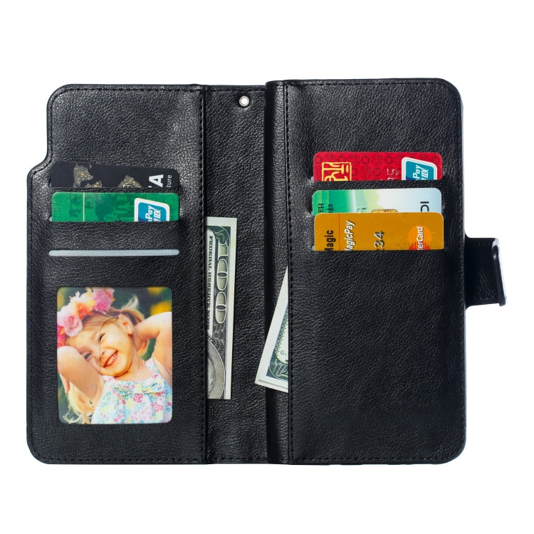 Litchi Texture Horizontal Flip Leather Case for Galaxy S8+, with Holder & Nine Card Slots & Wallet