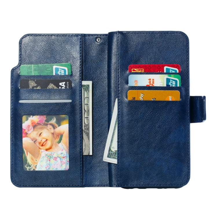 Litchi Texture Horizontal Flip Leather Case for Galaxy S8+, with Holder & Nine Card Slots & Wallet