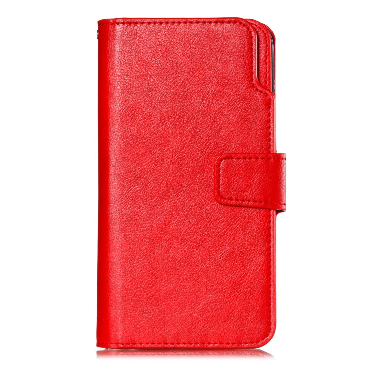 Litchi Texture Horizontal Flip Leather Case for Galaxy S8+, with Holder & Nine Card Slots & Wallet