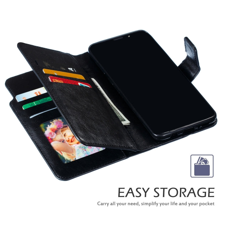 Litchi Texture Horizontal Flip Leather Case for Galaxy S9+, with Holder &