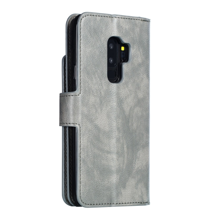 Litchi Texture Horizontal Flip Leather Case for Galaxy S9+, with Holder &