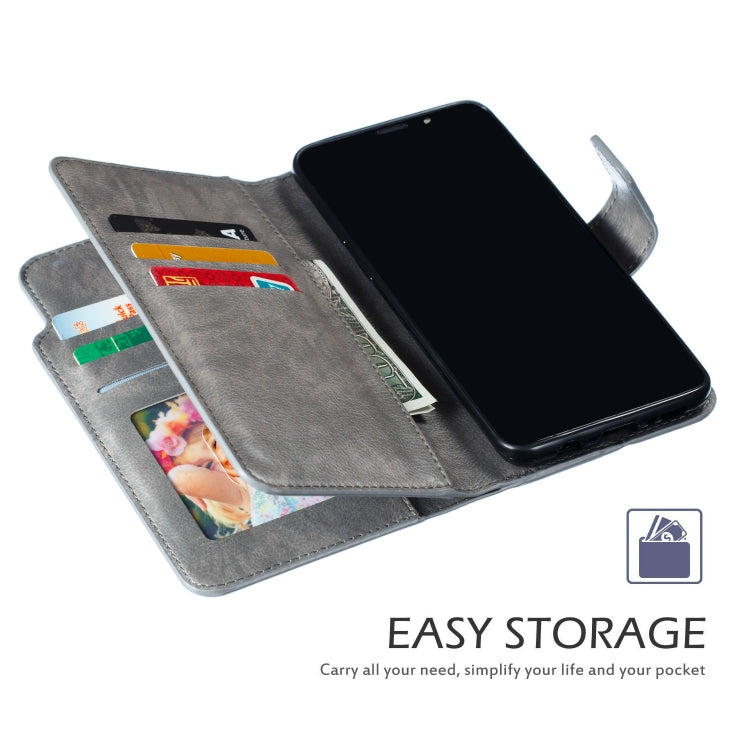 Litchi Texture Horizontal Flip Leather Case for Galaxy S9+, with Holder &