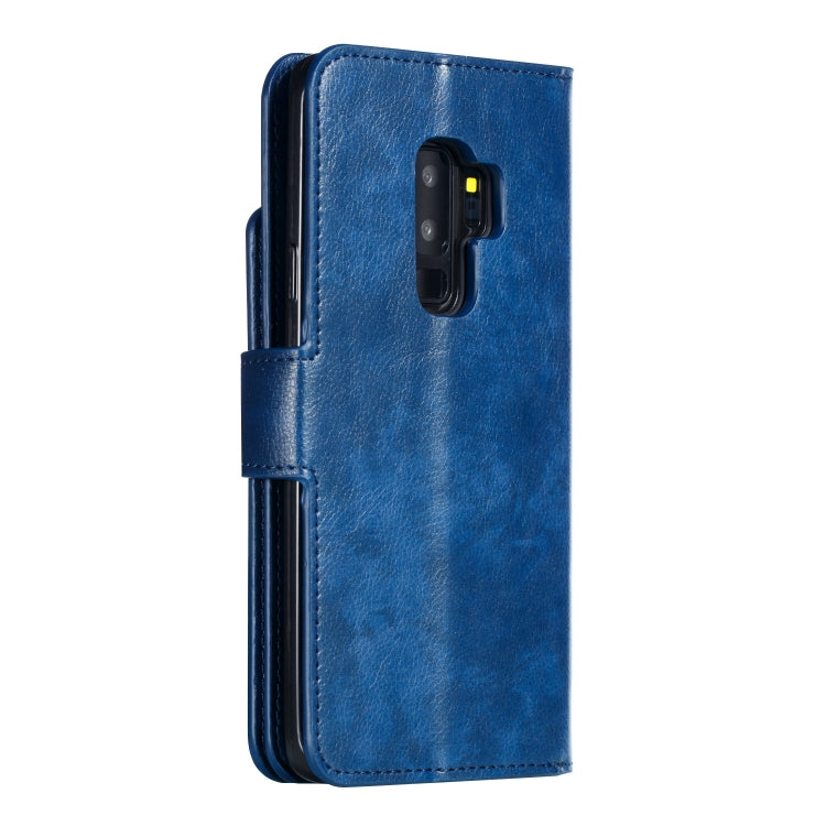Litchi Texture Horizontal Flip Leather Case for Galaxy S9+, with Holder &
