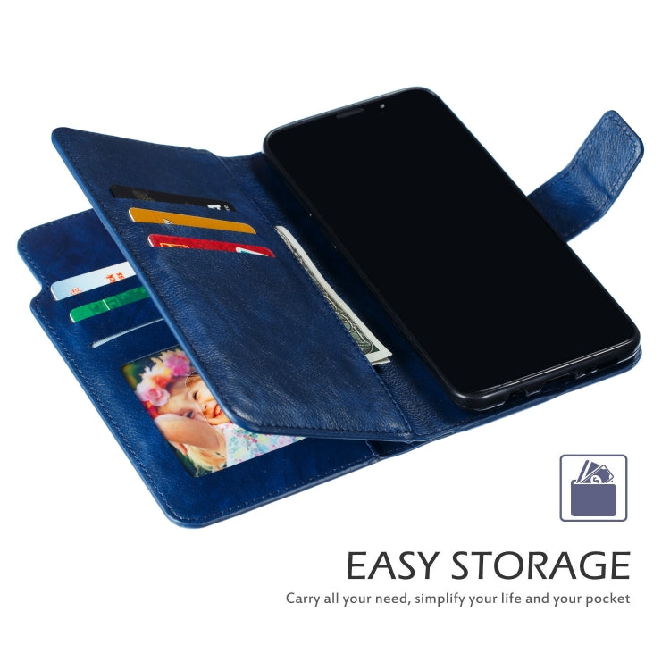 Litchi Texture Horizontal Flip Leather Case for Galaxy S9+, with Holder &