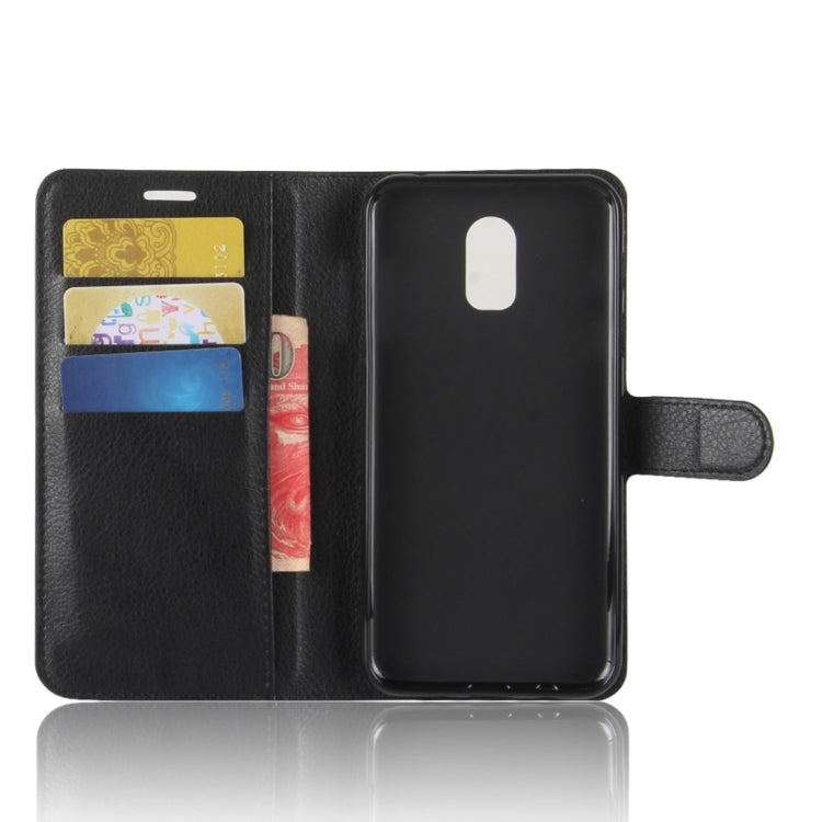 For Galaxy C7 (2017)  Litchi Texture PU +TPU Horizontal Flip Leather Case With Holder & Card Slots & Wallet