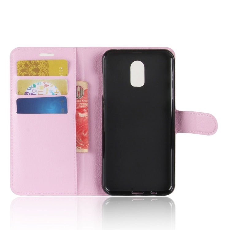 For Galaxy C7 (2017)  Litchi Texture PU +TPU Horizontal Flip Leather Case With Holder & Card Slots & Wallet