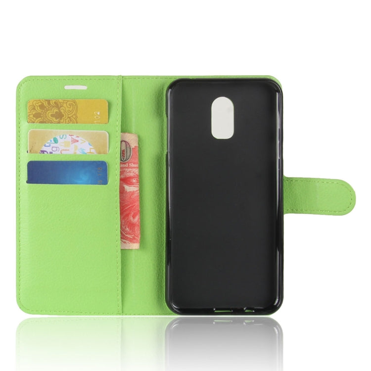 For Galaxy C7 (2017)  Litchi Texture PU +TPU Horizontal Flip Leather Case With Holder & Card Slots & Wallet