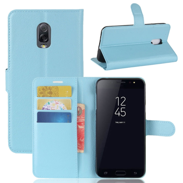 For Galaxy C7 (2017)  Litchi Texture PU +TPU Horizontal Flip Leather Case With Holder & Card Slots & Wallet