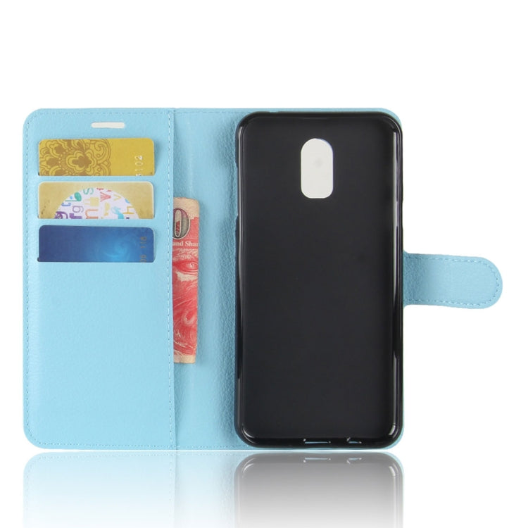 For Galaxy C7 (2017)  Litchi Texture PU +TPU Horizontal Flip Leather Case With Holder & Card Slots & Wallet