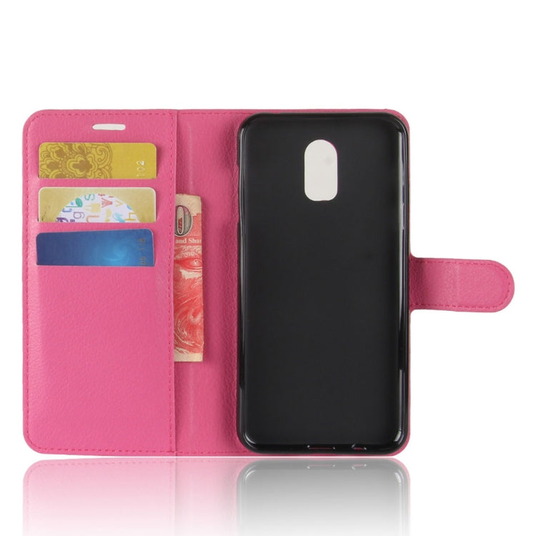 For Galaxy C7 (2017)  Litchi Texture PU +TPU Horizontal Flip Leather Case With Holder & Card Slots & Wallet