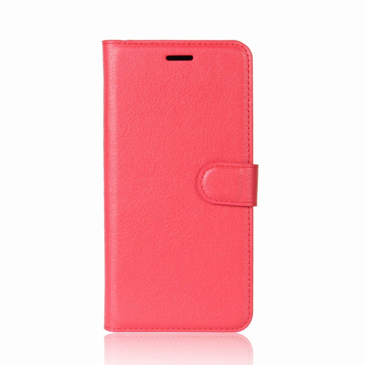 For Galaxy C7 (2017)  Litchi Texture PU +TPU Horizontal Flip Leather Case With Holder & Card Slots & Wallet