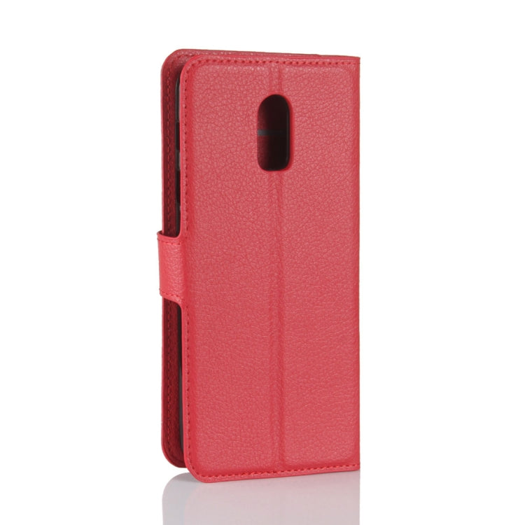For Galaxy C7 (2017)  Litchi Texture PU +TPU Horizontal Flip Leather Case With Holder & Card Slots & Wallet