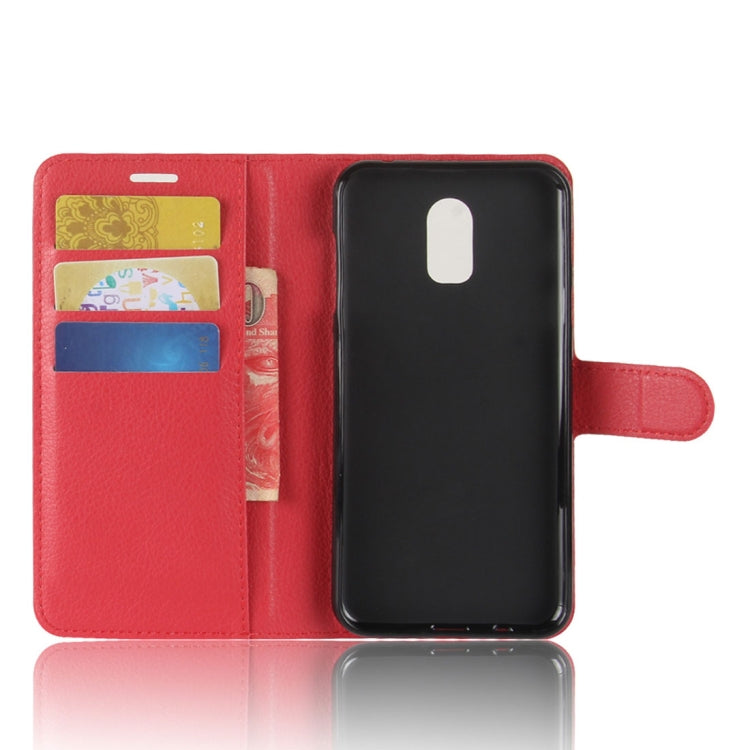 For Galaxy C7 (2017)  Litchi Texture PU +TPU Horizontal Flip Leather Case With Holder & Card Slots & Wallet