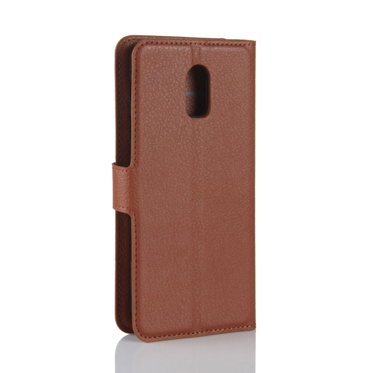 For Galaxy C7 (2017)  Litchi Texture PU +TPU Horizontal Flip Leather Case With Holder & Card Slots & Wallet