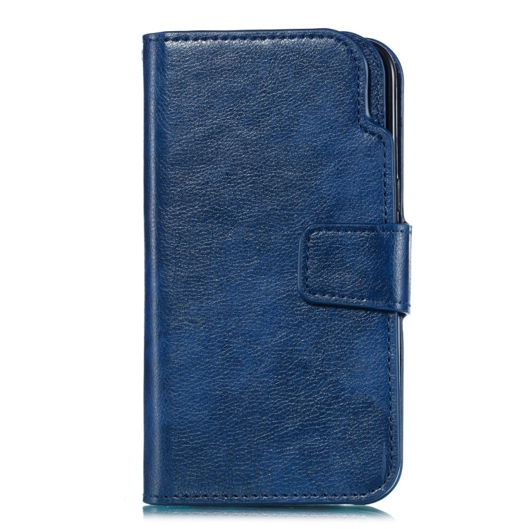 Litchi Texture Horizontal Flip Leather Case for Galaxy J5, with Holder & Nine Card Slots & Wallet