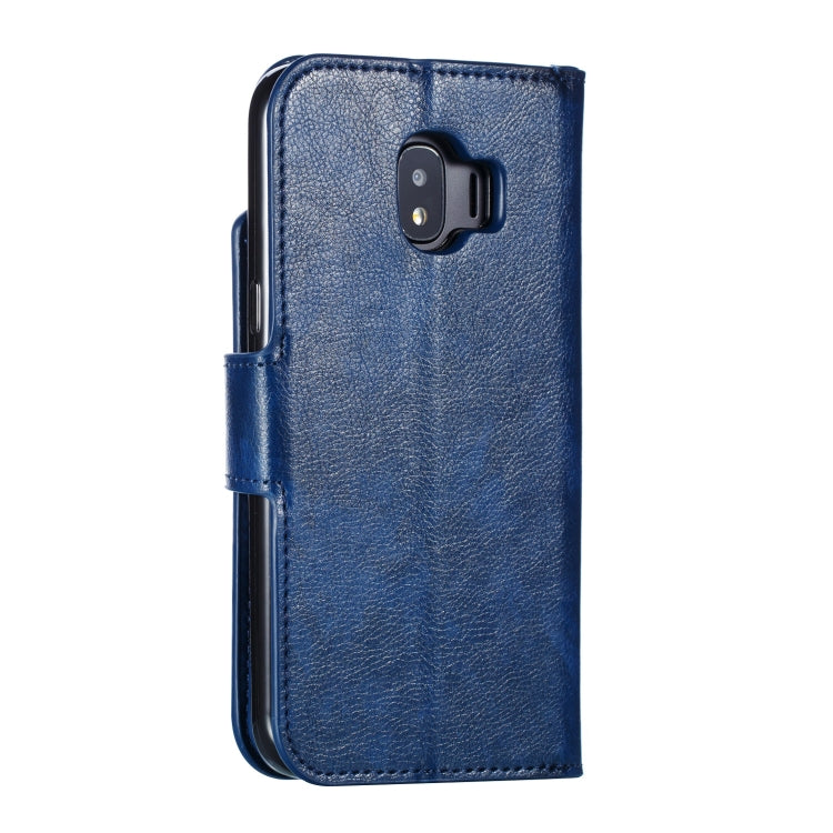 Litchi Texture Horizontal Flip Leather Case for Galaxy J2 Pro (2018), with Holder & Nine Card Slots & Wallet