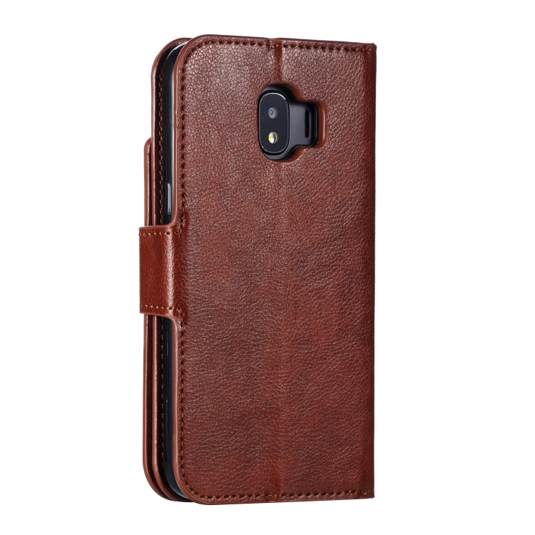 Litchi Texture Horizontal Flip Leather Case for Galaxy J2 Pro (2018), with Holder & Nine Card Slots & Wallet