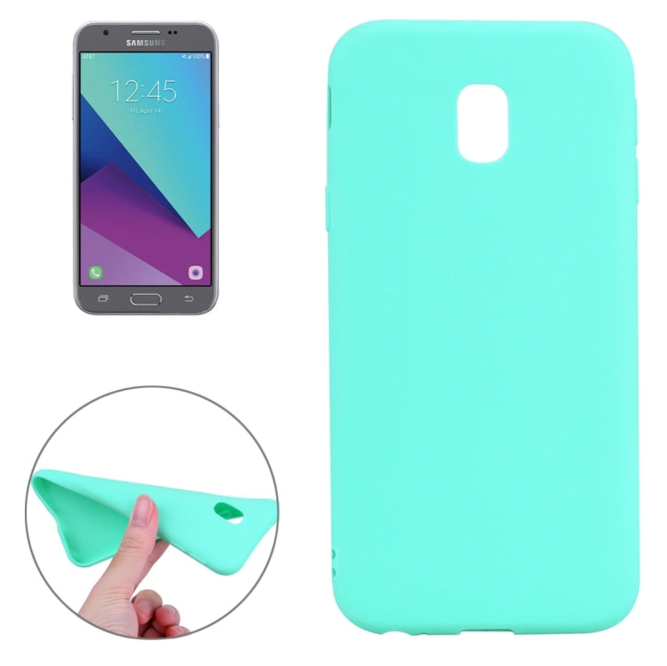 For Galaxy J3 (2017) / J330 (EU Version) TPU Protective Back Cover Case