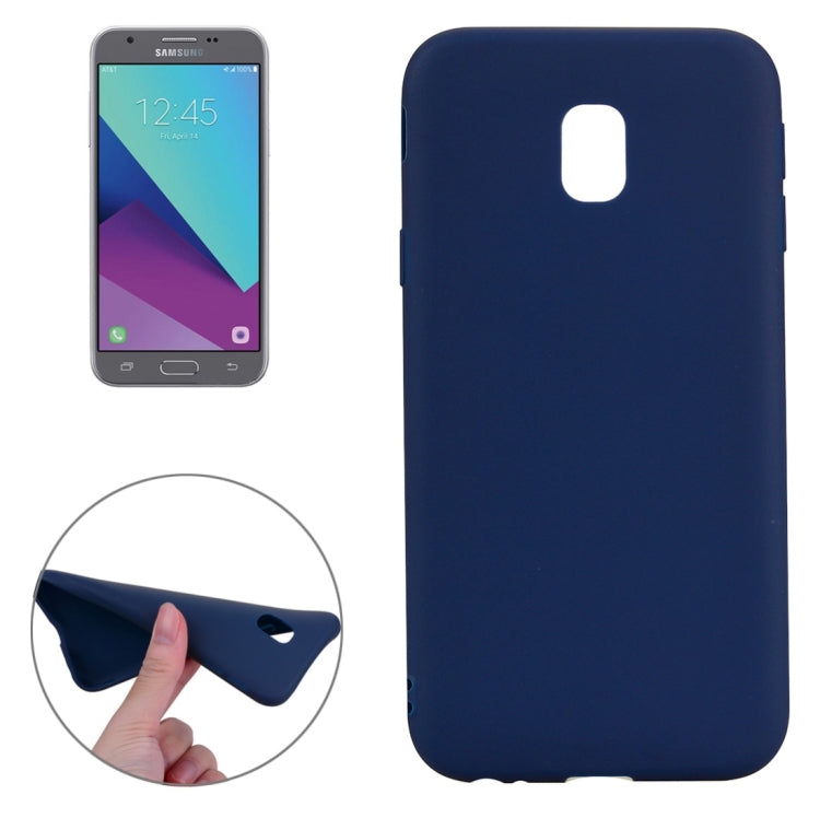 For Galaxy J3 (2017) / J330 (EU Version) TPU Protective Back Cover Case