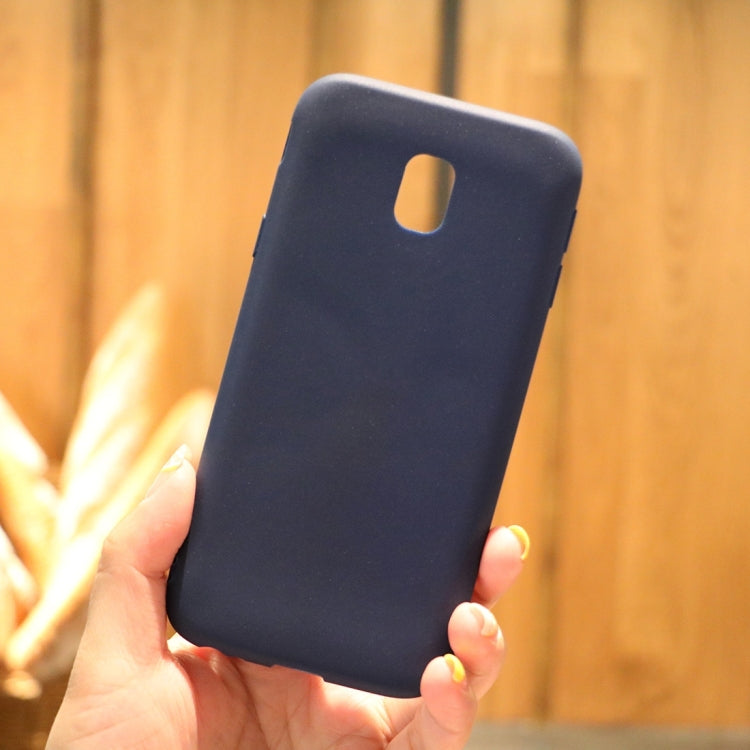For Galaxy J3 (2017) / J330 (EU Version) TPU Protective Back Cover Case