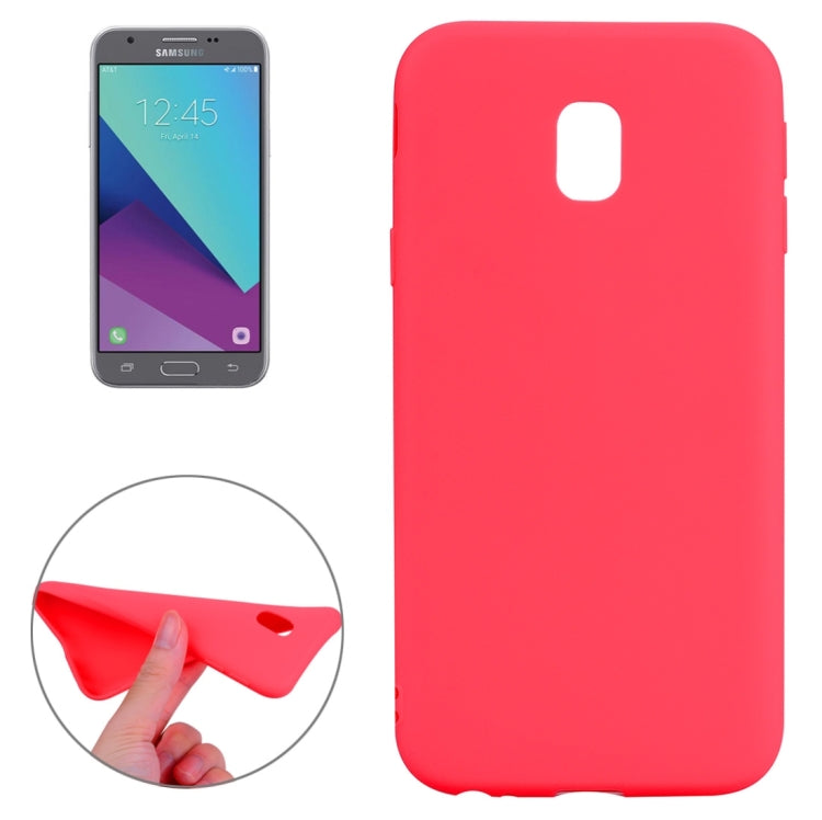 For Galaxy J3 (2017) / J330 (EU Version) TPU Protective Back Cover Case