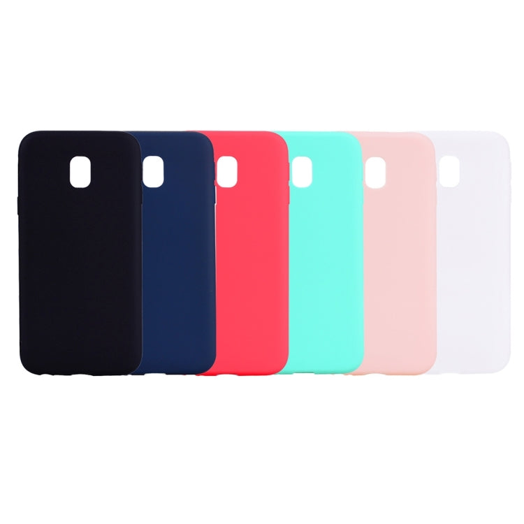 For Galaxy J3 (2017) / J330 (EU Version) TPU Protective Back Cover Case