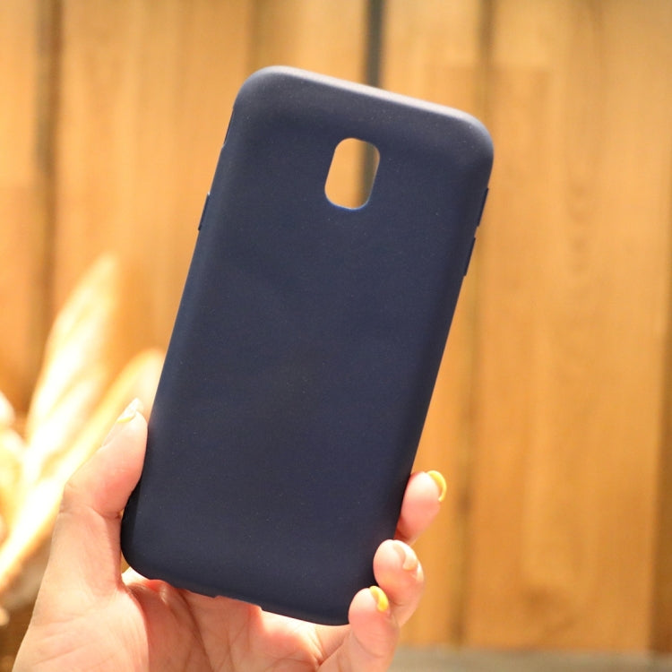 For Galaxy J5 (2017) / J530 (EU Version) TPU Protective Back Cover Case