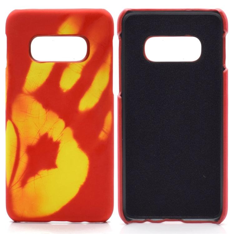 Paste Skin + PC Thermal Sensor Discoloration Case for Galaxy S10+