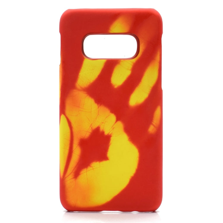 Paste Skin + PC Thermal Sensor Discoloration Case for Galaxy S10+