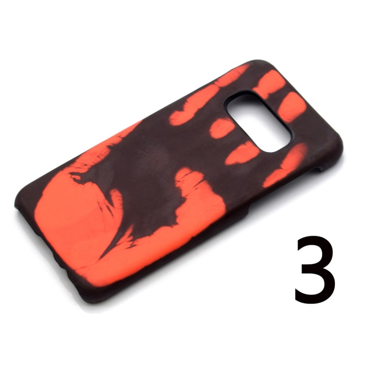 Paste Skin + PC Thermal Sensor Discoloration Case for Galaxy S10+