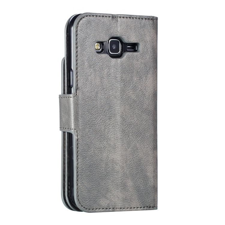 Litchi Texture Horizontal Flip Leather Case for Galaxy J3 (2016), with Holder & Nine Card Slots & Wallet