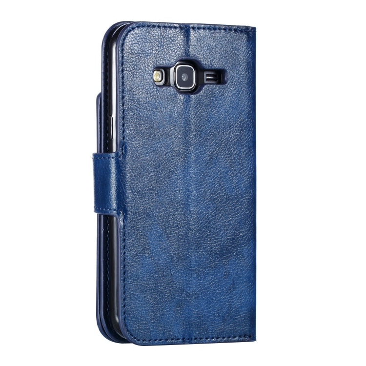 Litchi Texture Horizontal Flip Leather Case for Galaxy J7, with Holder & Nine Card Slots & Wallet