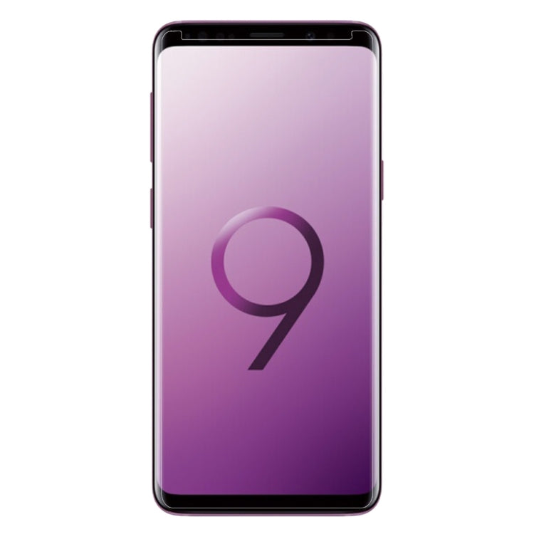 50 PCS For Galaxy S9+ 0.26mm 9H Surface Hardness 2.5D Curved Edge Non-full Screen Tempered Glass Front Screen Protector