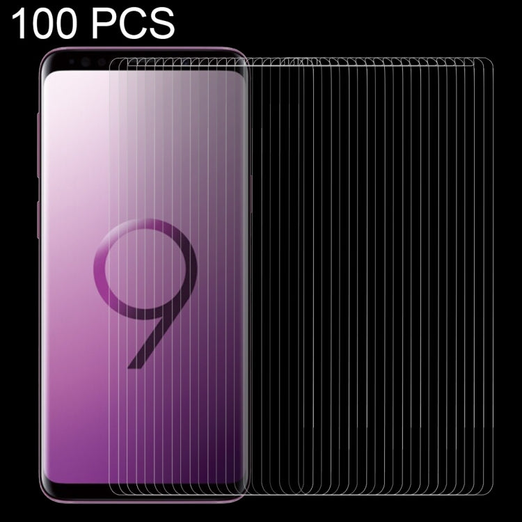 For Galaxy S9+ 0.26mm 9H Surface Hardness 2.5D Curved Edge Non-full Screen Tempered Glass Front Screen Protector