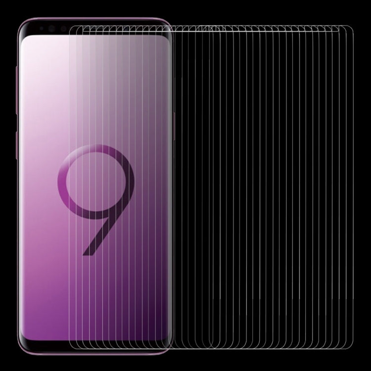 For Galaxy S9+ 0.26mm 9H Surface Hardness 2.5D Curved Edge Non-full Screen Tempered Glass Front Screen Protector