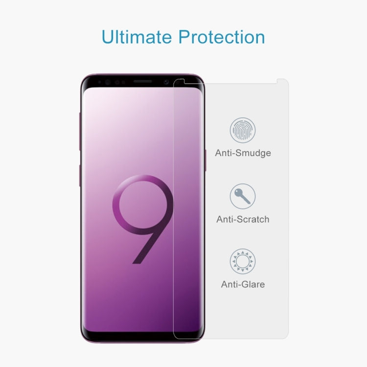 For Galaxy S9+ Non-full Screen Tempered Glass Front Screen Protector
