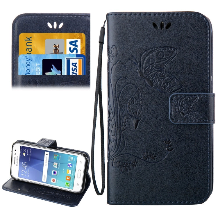 For Galaxy J2 Crazy Horse Texture Printing Horizontal Flip Leather Case with Holder & Card Slots & Wallet & Lanyard