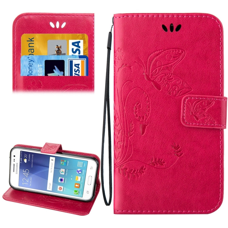 For Galaxy J2 Crazy Horse Texture Printing Horizontal Flip Leather Case with Holder & Card Slots & Wallet & Lanyard