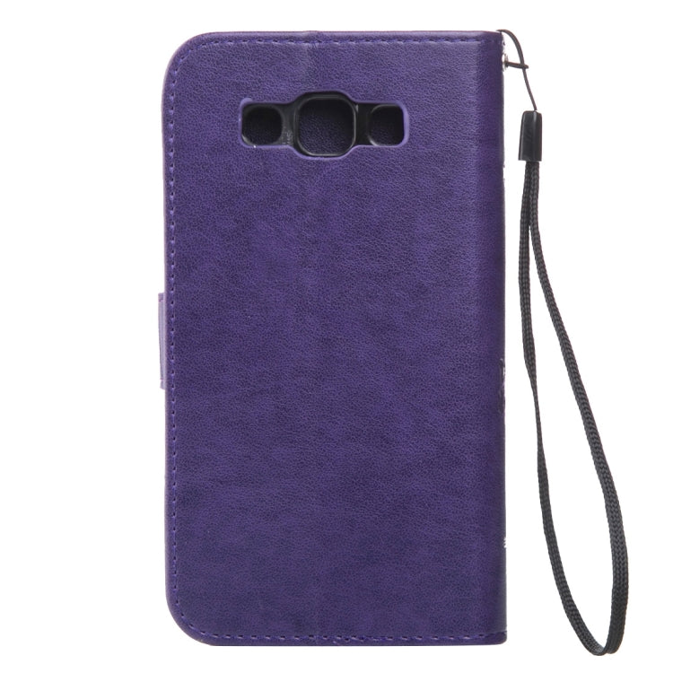 For Galaxy J2 Crazy Horse Texture Printing Horizontal Flip Leather Case with Holder & Card Slots & Wallet & Lanyard