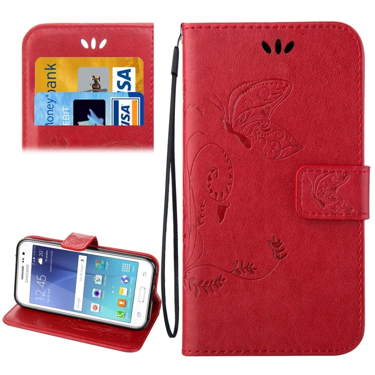 For Galaxy J2 Crazy Horse Texture Printing Horizontal Flip Leather Case with Holder & Card Slots & Wallet & Lanyard