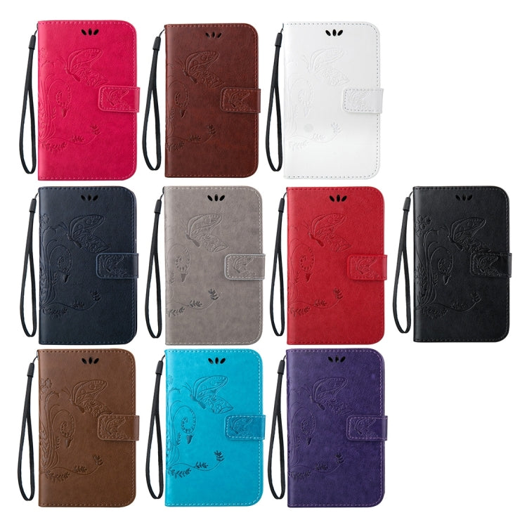 For Galaxy J2 Crazy Horse Texture Printing Horizontal Flip Leather Case with Holder & Card Slots & Wallet & Lanyard