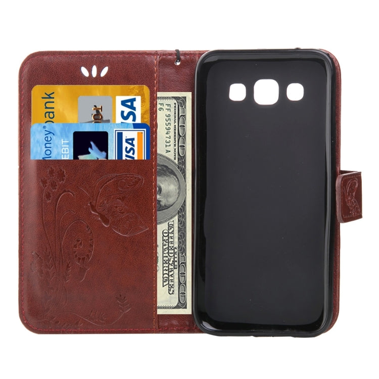 For Galaxy J3 Crazy Horse Texture Printing Horizontal Flip Leather Case with Holder & Card Slots & Wallet & Lanyard
